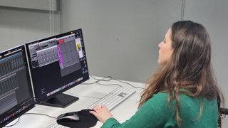 Volontärin im SWR Experimentalstudio 2024-2026: Elena Ralli.