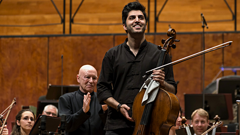 Kian Soltani, Christoph Eschenbach und das SWR Symphonieorchester
