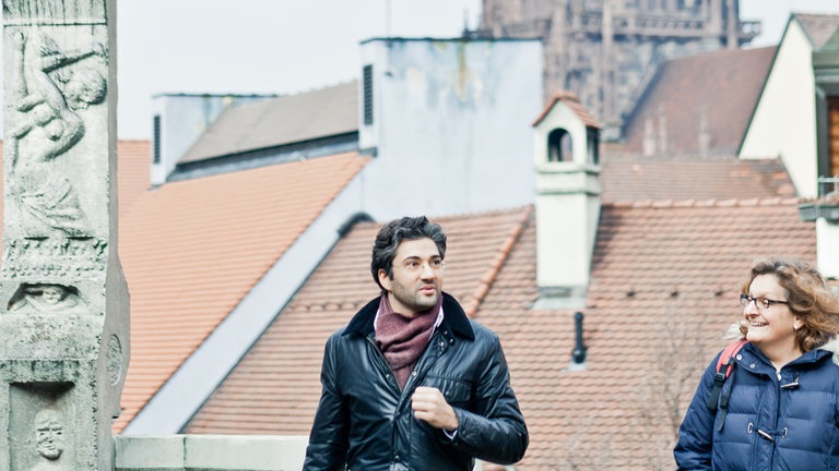 Der Dirigent David Afkham zu Besuch in seiner Heimatstadt Freiburg