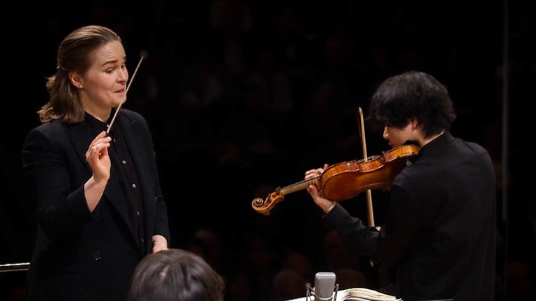 Inmo Yang, Eva Ollikainen und das SWR Symphonieorchester