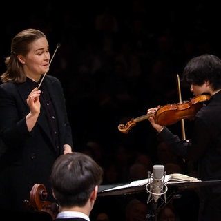 Inmo Yang, Eva Ollikainen und das SWR Symphonieorchester