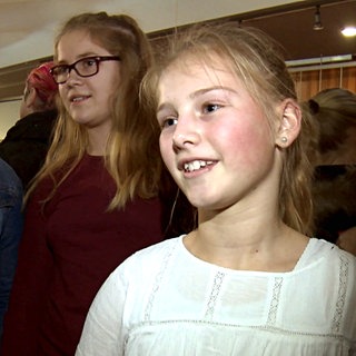 Kinder beim "Come and sing"-Projekt des SWR Vokalensembles