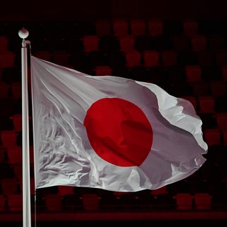 Die japanische Flagge