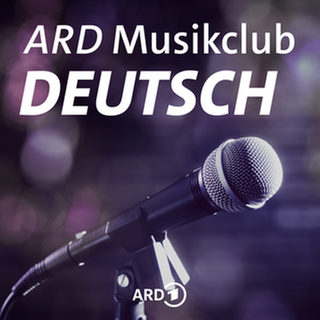 Mikrofon mit dem Schriftzug "ARD Musikclub Deutsch"