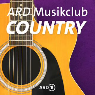 Eine akustische Country-Gitarre mit dem Schriftzug "ARD Musikclub Country"