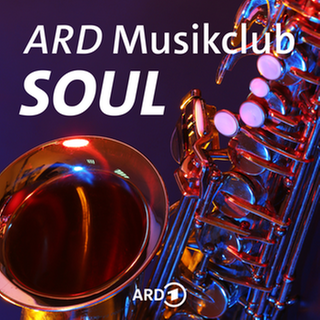 Ein Saxophon mit dem Schriftzug "ARD Musikclub Soul"