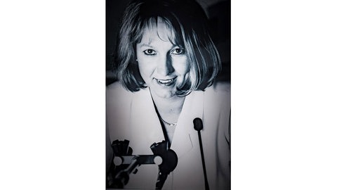 SWR1 Moderatorin Petra Klein in den 80ern