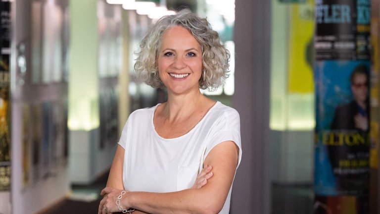 Moderatorin Katrin Kleinbrahm aus dem SWR1 Team