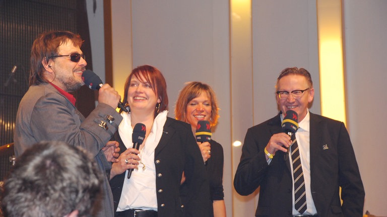 Thomas Schmidt, Barbara Scherrer, Steffi Anhalt und Matthias Holtmann