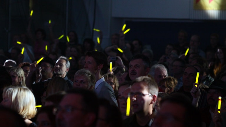 Lichtspiele bei den Balladen