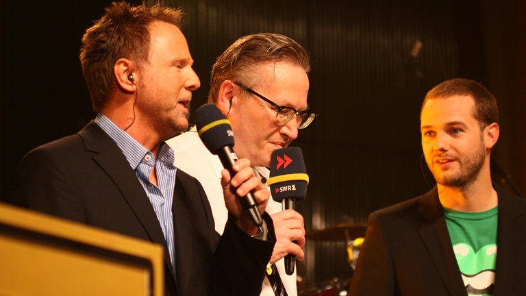 Michel Ries, Matthias Holtmann und Rainer Jilg