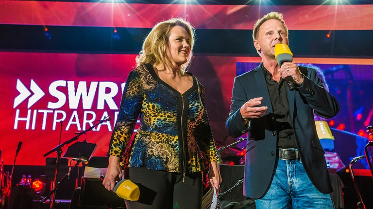 Finale der SWR1 Baden-Württemberg Hitparade 2014 mit Janet Pollok und Michel Ries