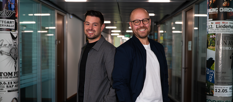 Matthias Sziedat und Max Oehl
