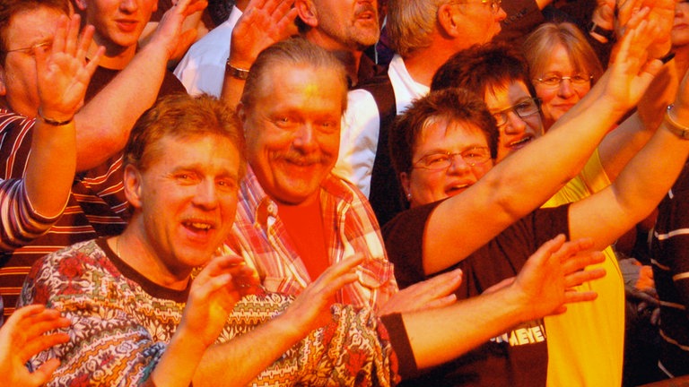 Finale der SWR1 BW Hitparade 2008 mit Stefanie AnhaltMatthias Holtmann, Michel RiesBarbara Scherrer und Patrick NeelmeierThomas Schmidt