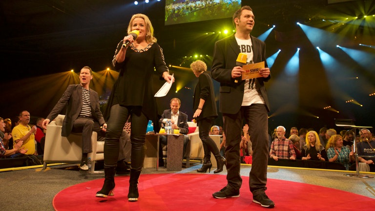 Finale der SWR1 Hitparade 2015 - Janet Pollok und Stefan Orner