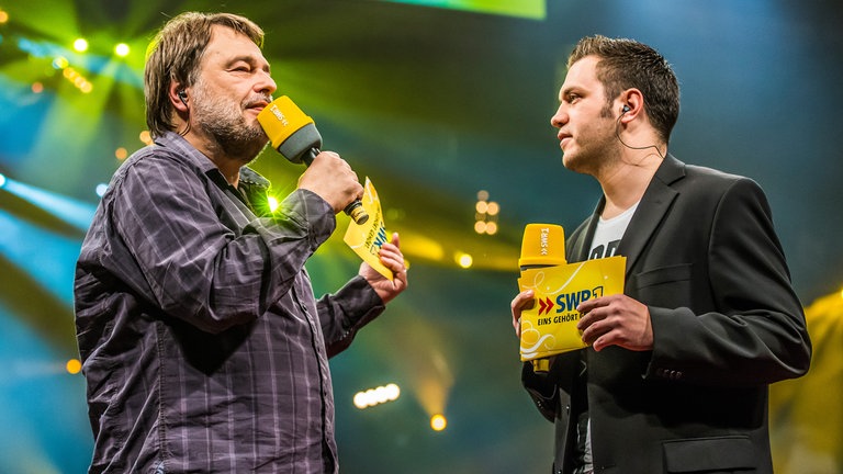 Finale der SWR1 Hitparade 2015 - Thomas Schmidt und Stefan Orner