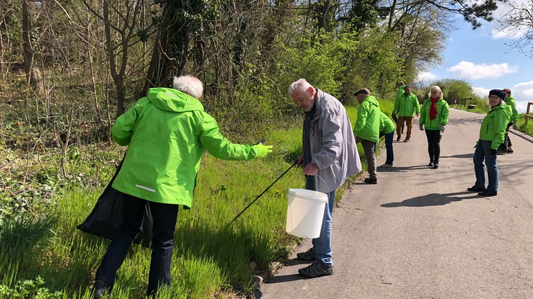 SWR1 Dreck weg Woche mit Moderator Ingo Lege in Heilbronn