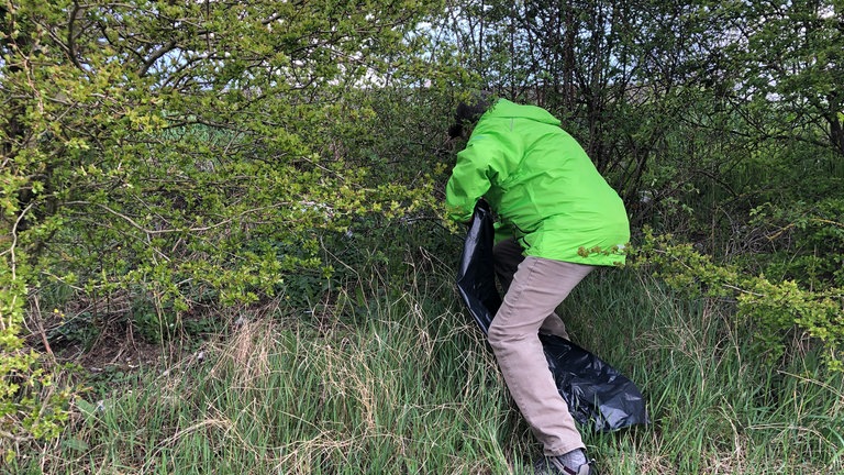 Die SWR1 Dreck weg-Woche mit Station auf dem Heilbronner Hausberg Wartberg