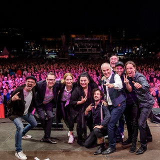 Pop & Poesie Ensemble, Stuttgart Schloßplatz, Sommerfestival
