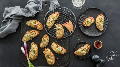 Überbackene Filderkraut Krostini