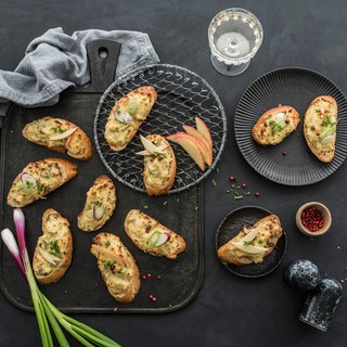 Überbackene Filderkraut Krostini