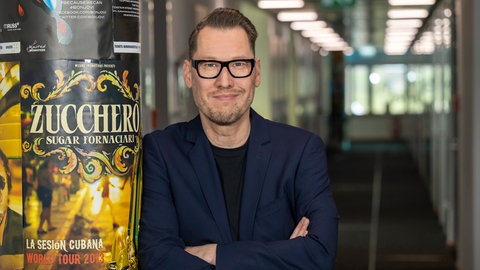 Moderator Jochen Stöckle aus dem SWR1 Team. Zu hören unter anderem im Musikclub Deutsch.