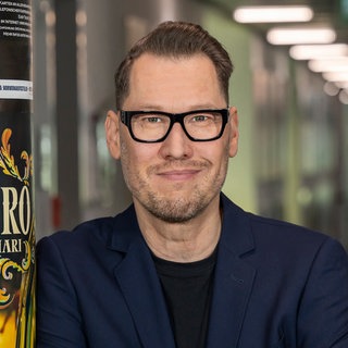 Moderator Jochen Stöckle aus dem SWR1 Team. Zu hören unter anderem im Musikclub Deutsch.