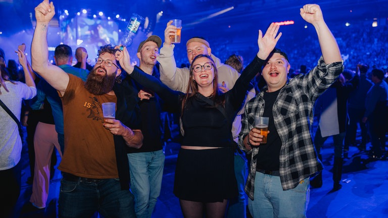 SWR1 Hitparade Finale 2025 Stuttgart - Gruppenfoto