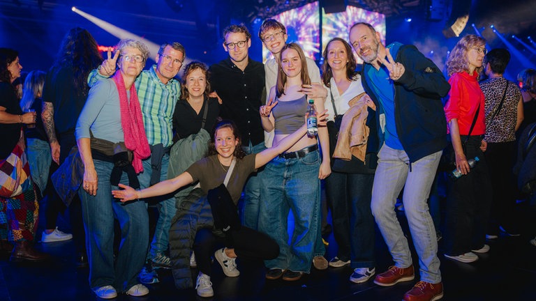 SWR1 Hitparade Finale 2025 Stuttgart - Gruppenfoto