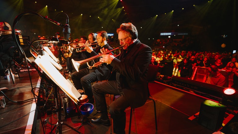 SWR1 Hitparade Finale 2025 Stuttgart - Trompeter der SWR Big Band 