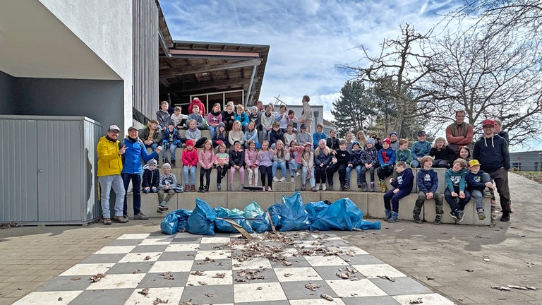 Die SWR1 Dreck weg-Woche in Langenburg: Da ist einiges an Müll zusammengekommen beim Dreck weg-Tag in Langenburg. 