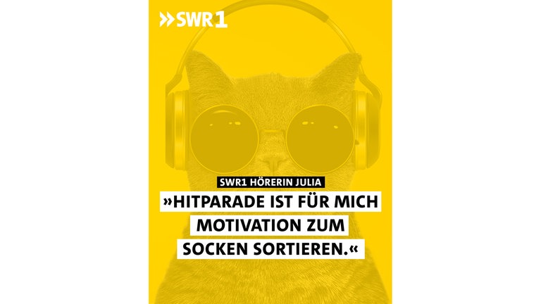 SWR1 Hörerin Julia - "Hitparade ist für mich motivation zum Socken sortieren."