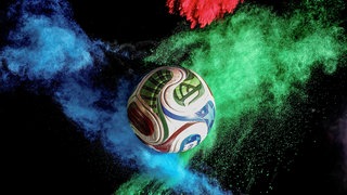 Symbolbild zur FIA Fußball-WM 2026: Spielball der WM 2026 in den USA Kanada und Mexiko