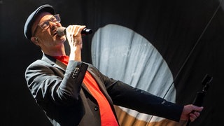 Dominik Steegmüller bei SWR1 Pop & Poesie in Concert am 29.8.2025 beim Brenzpark Open Air in Heidenheim.