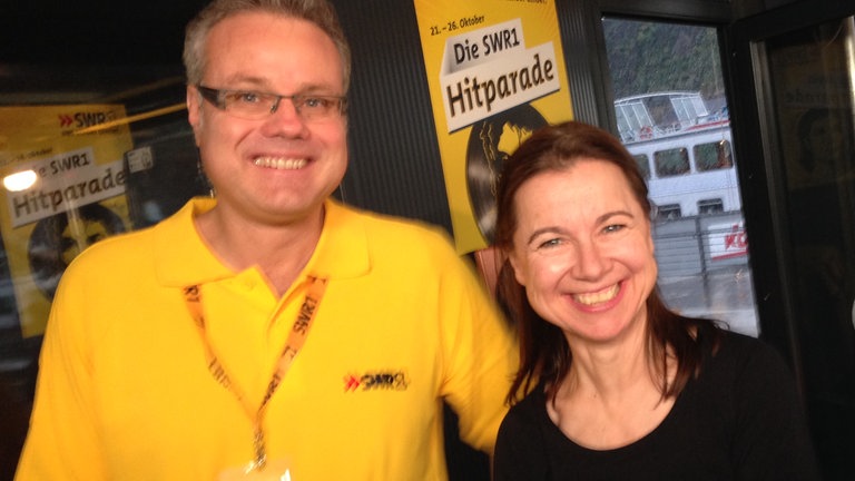 Und eine Moderatorin durfte damals natürlich nicht fehlen: Birgit Steinbusch 2013 in Koblenz.