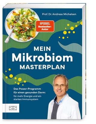 Buchcover:Mein Mikrobiom-Masterplan von Andreas Michalsen