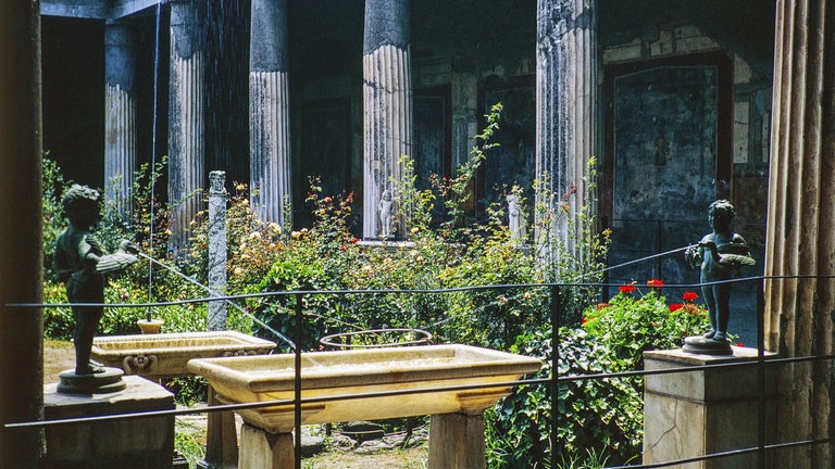 Die Bilder zeigen die Ausgrabungsstätte Pompeji. Gabriel Zuchtriegel leitet den Park Pompeji. Er verrät in SWR1 Leute, wie die Menschen damals vor dem Ausbruch des Vesuv wirklich gelebt haben.