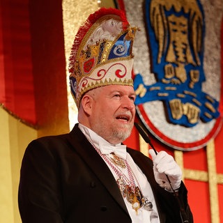 Fastnachter und Gastronom Frank Brunswig: Als Sitzungspräsident bereitet man den Gästen die große Bühne