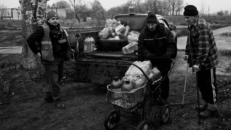 Eindrücklich und bewegend: Fotograf Till Mayer dokumentiert das Kriegsleid in der Ukraine.