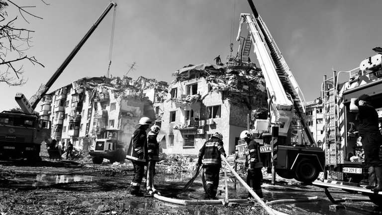 Eindrücklich und bewegend: Fotograf Till Mayer dokumentiert das Kriegsleid in der Ukraine.