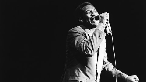 Otis Redding beim "Monterey Pop"-Festival in Kalifornien, USA im Juni 1967 | Otis Redding – "Otis BlueOtis Redding Sings Soul"