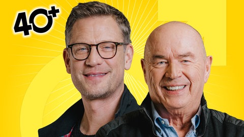 Christian Peter Dogs und Florian Weber im Podcast 40+ Die Podcast-Therapie