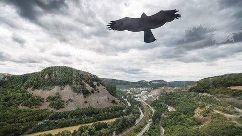 SWR1 Tipp: Der Aussichtspunkt Nahe-Skywalk über dem Nahetal in Rheinland-Pfalz.