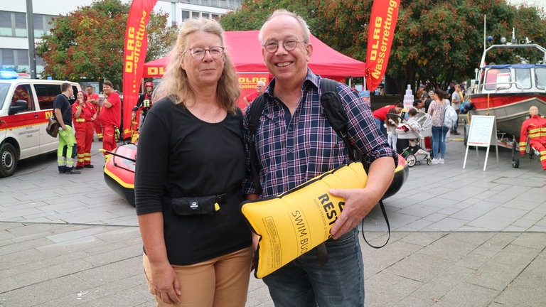 Birgit und Niko aus Lahnstein bei der SWR1 Hitparade 2025