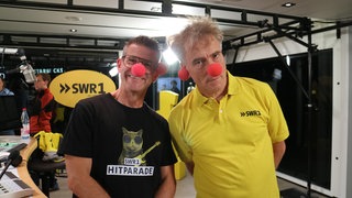 Frank Jenschar und Hanns Lohmann bei der SWR1 Hitparade 2025