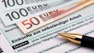 Frist für 2024: Ein Ausschnitt von einer Steuererklärung.