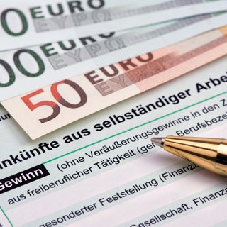 Frist für 2024: Ein Ausschnitt von einer Steuererklärung.