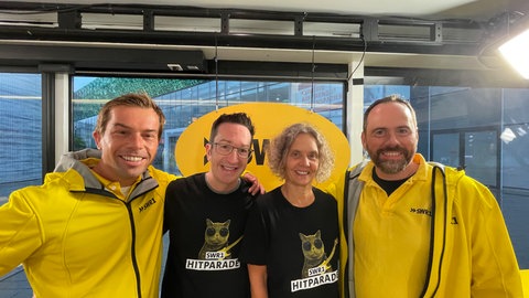 Veit Berthold, Christian Balser, Claudia Deeg und Torsten Buschmann