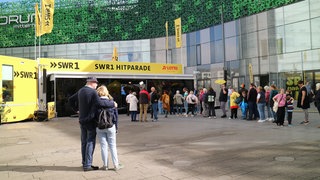 Der Koblenzer Zentralplatz am Hitparaden-Donnerstag