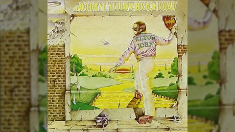 1973 veröffentlichte Elton John sein Album "Goodbye Yellow Brick Road".